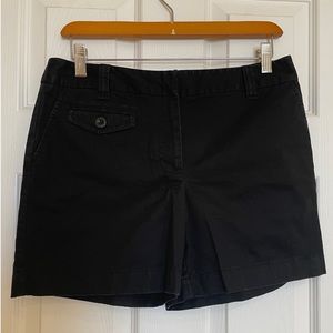Ann Taylor black cargo shorts
